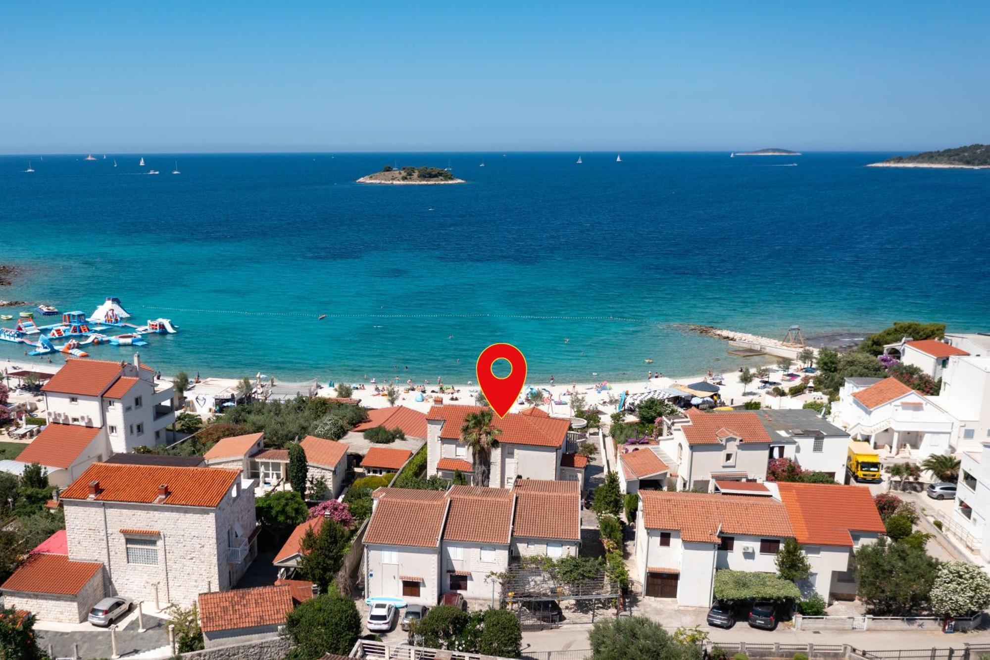 Family Friendly Apartments With A Swimming Pool Rogoznica - 7557 Esterno foto